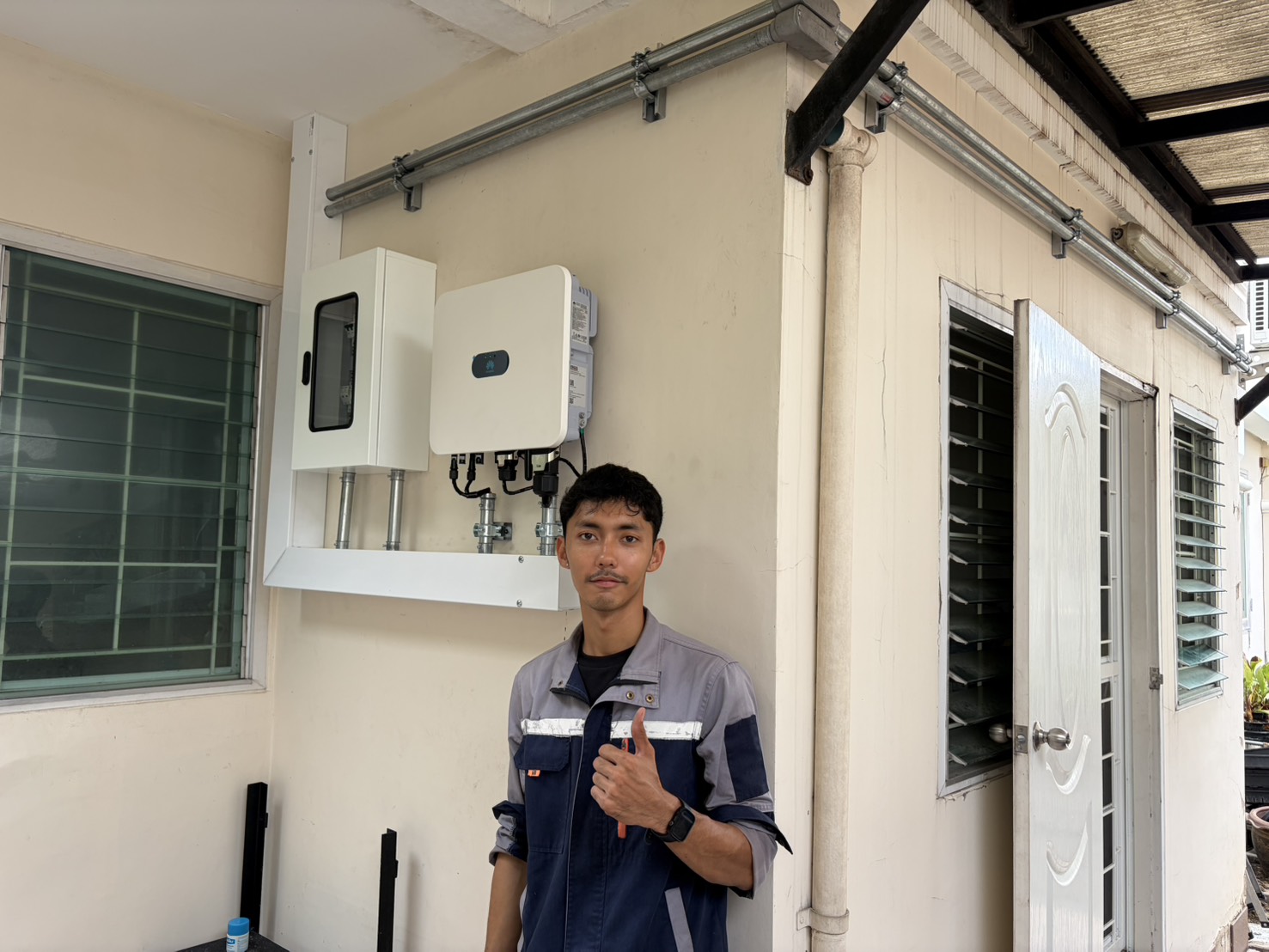 งานติดตั้งโซลาร์เซลล์ On-grid 06